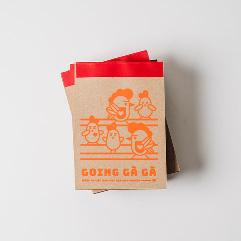 Goin’ Gà Gà Notepads with Blank Paper | RAD AND HUNGRY