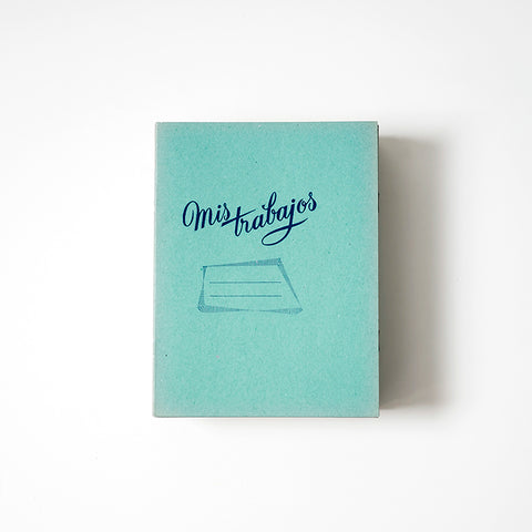 Uruguayan Vintage Handwriting Paper Notebook | RAD AND HUNGRY