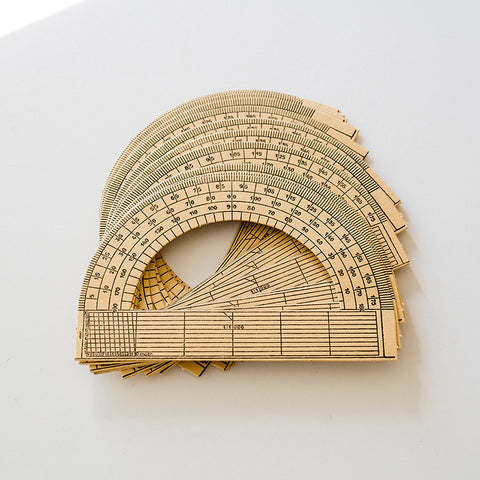 Vintage Hungarian Protractor Pack | RAD AND HUNGRY