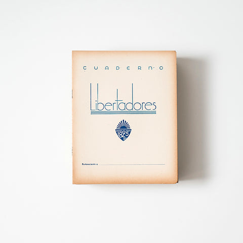 Uruguayan Vintage Libertadores Notebook with Handwriting Paper | RAD AND HUNGRY