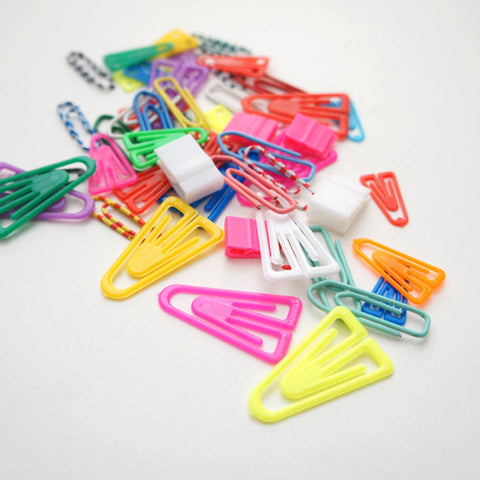 Plastic Paper Clip Mix RAD AND HUNGRY