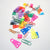 Exclusive RAD AND HUNGRY Plastic Paper Clips Collection featuring paperclips locally sourced from around the world
