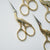 Ernest Wright & Son Stork Scissors – Gold / RAD AND HUNGRY