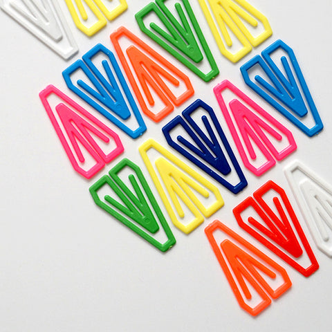 New Zealand Triangle-Shaped Paper Clips – Rainbow