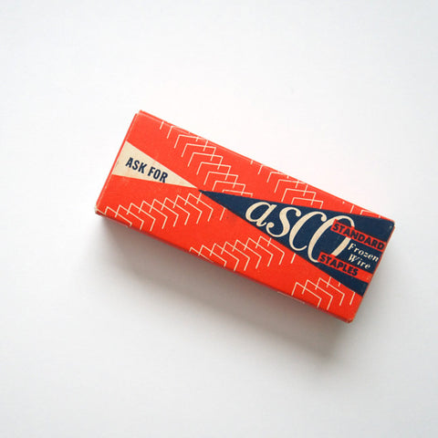 Vintage Asco Staples