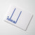 White and Blue Ideal Notebooks | RAD AND HUNGRY