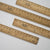 Vintage Mexican Roelante Wood Rulers / RAD AND HUNGRY