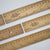 Vintage Mexican Roelante Wood Rulers / RAD AND HUNGRY